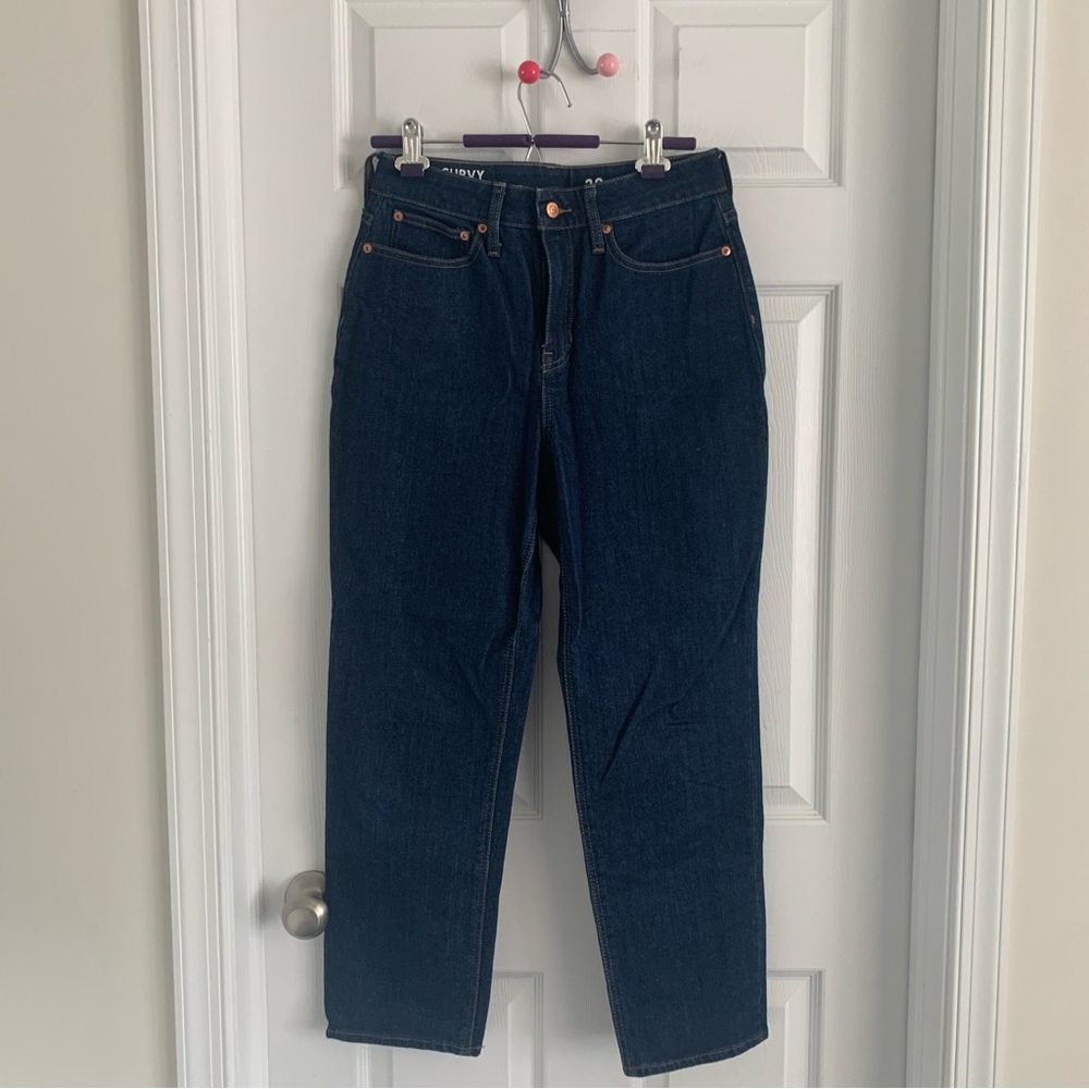 Jcrew Curvy Classic Straight Jean Size 28